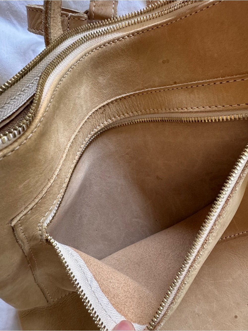 Parker Clay Miramar Leather Backpack - Sand - Picture 10 of 11